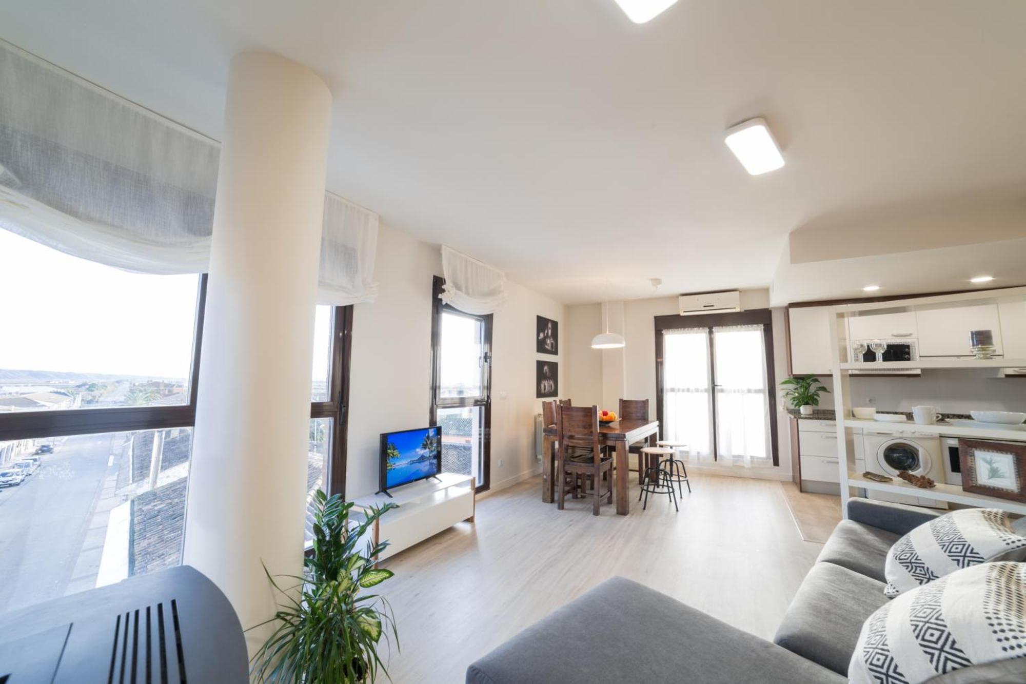 Apartamento Atico Bardenas Arguedas Ngoại thất bức ảnh